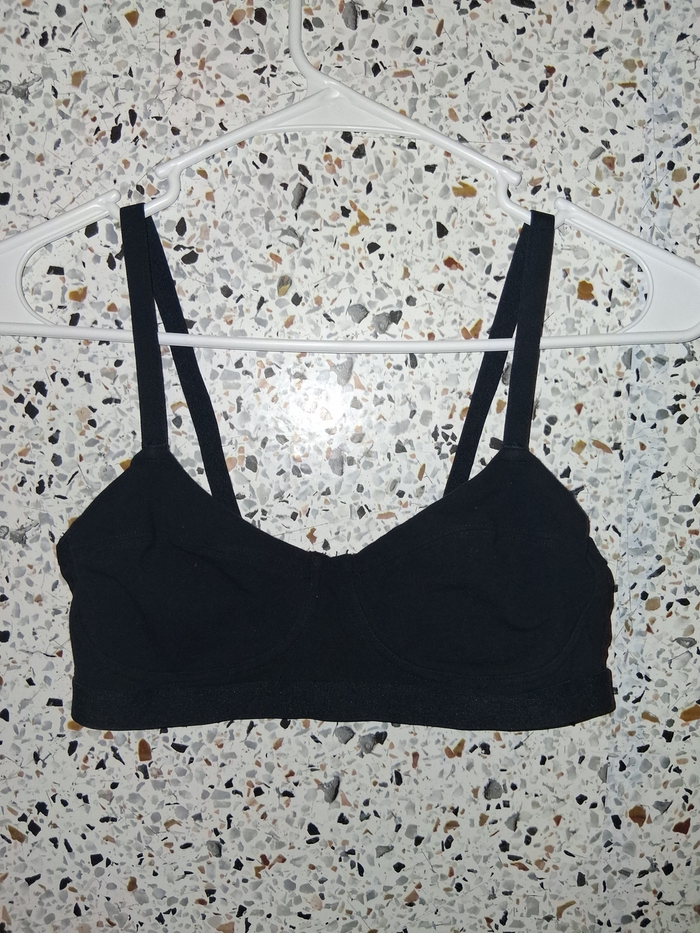 Colsie Black Soft-Cup Bralette